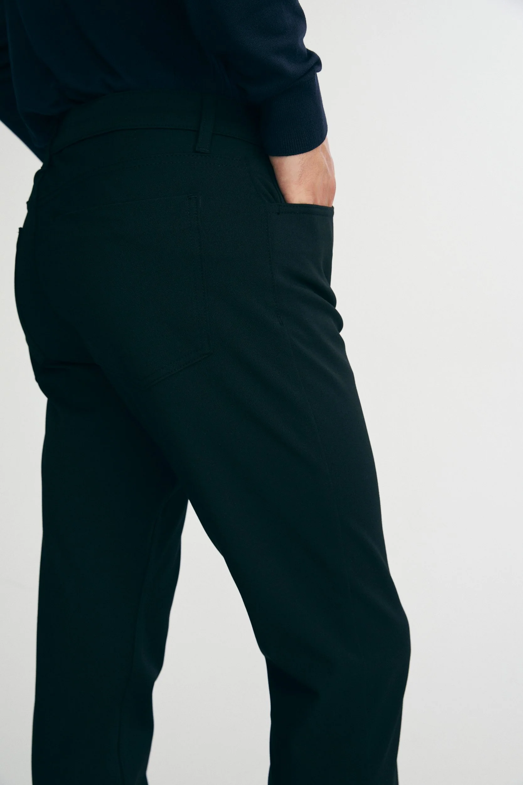 5 pockets slim fit pants - Image 3