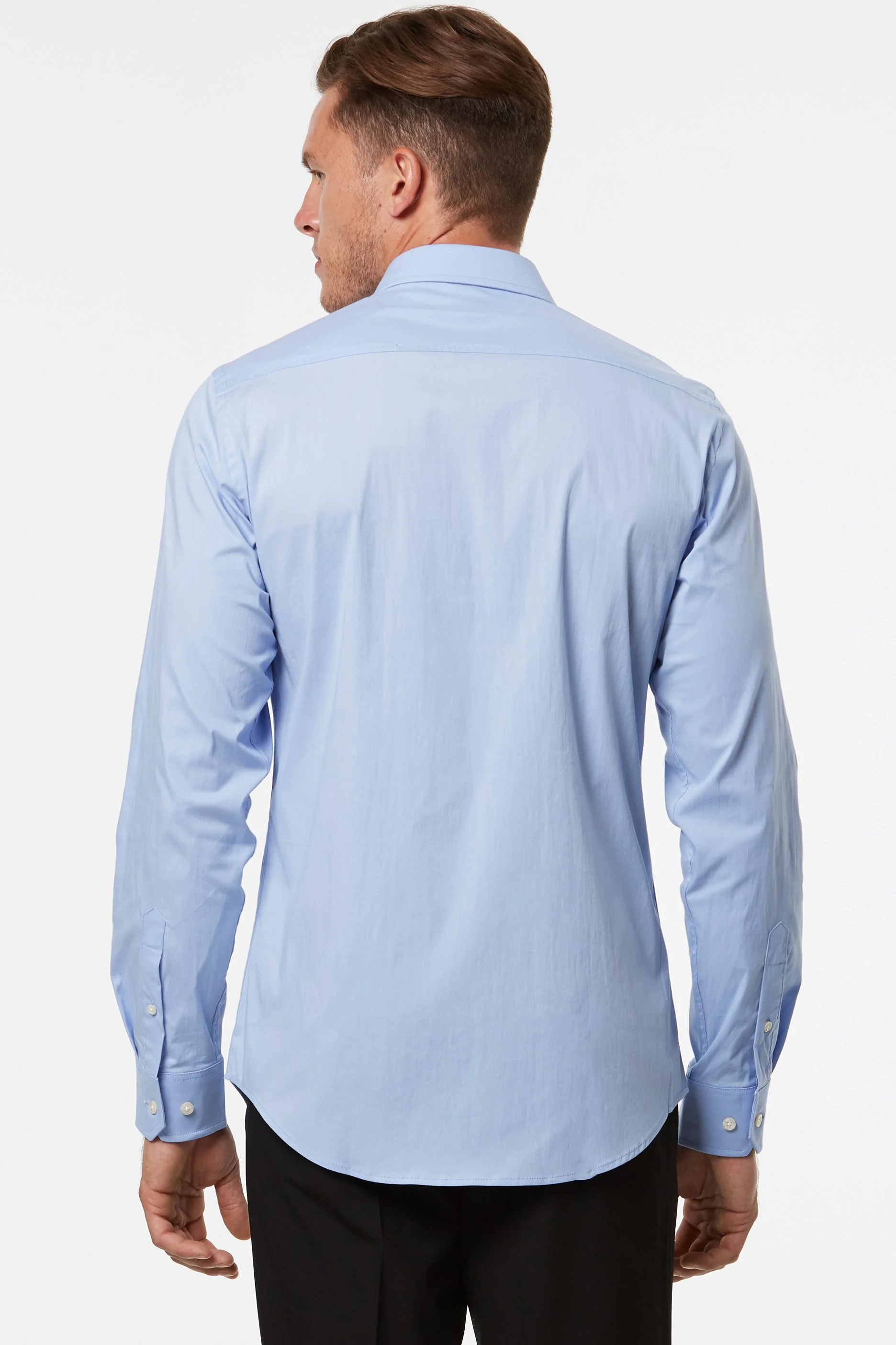 Basic fitted shirt - Image 3