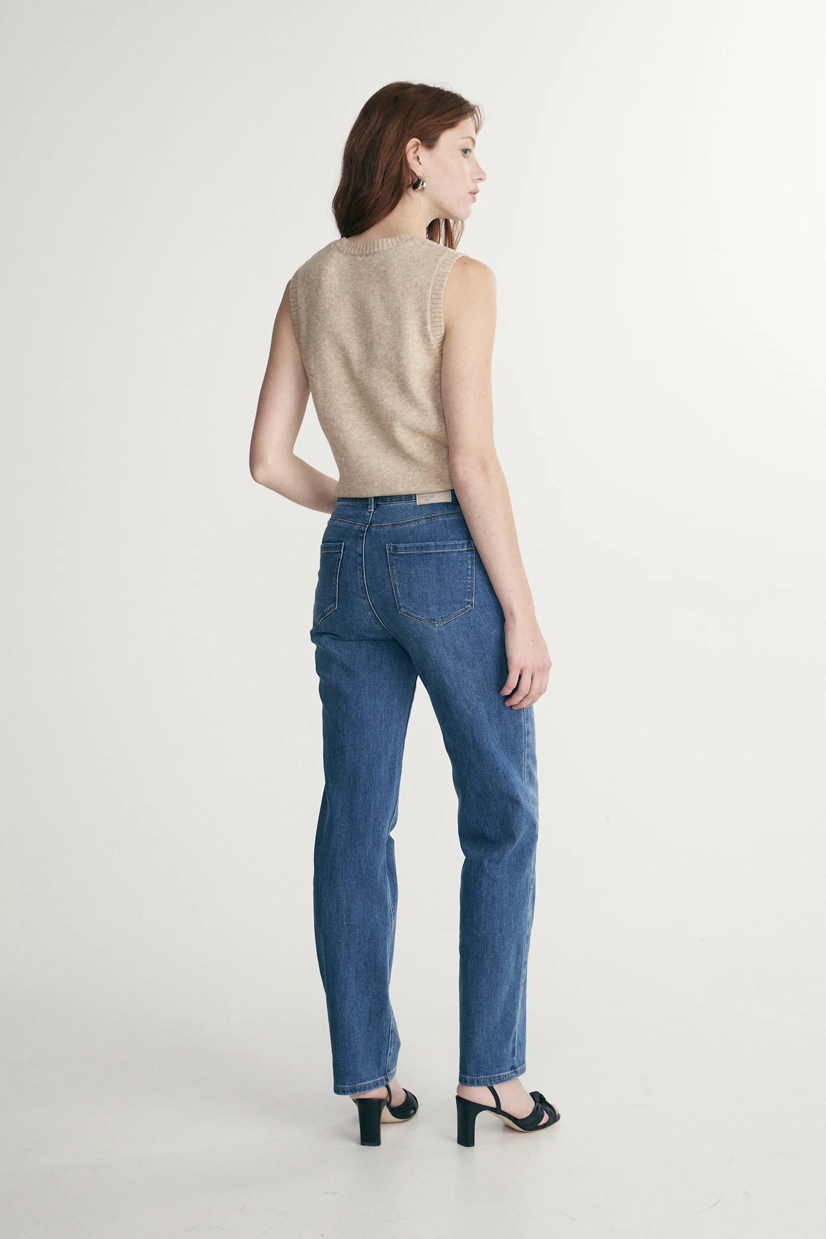 High rise 90's straight leg fit jeans - Image 6