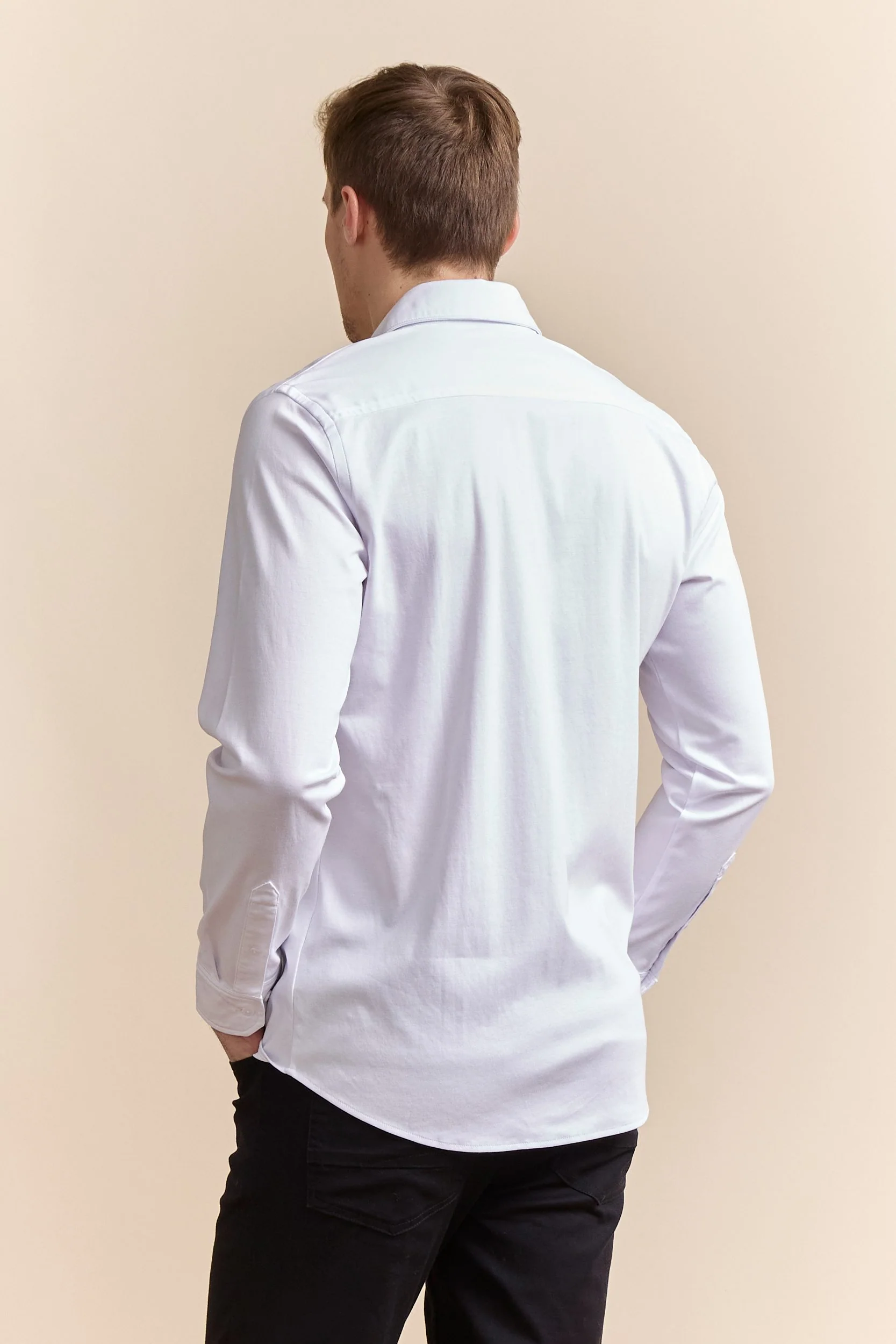 Mercerized cotton jersey shirt - Image 6