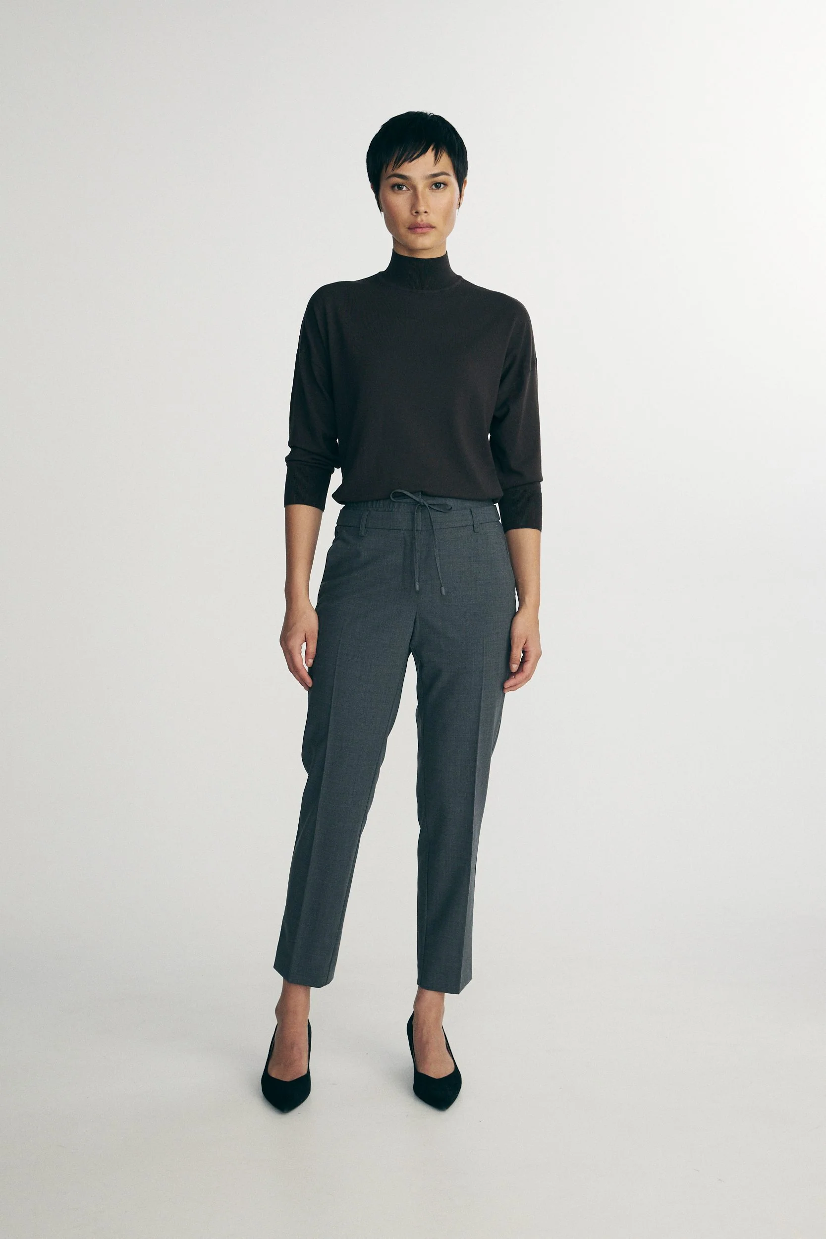 Pants with double waistband - Image 5