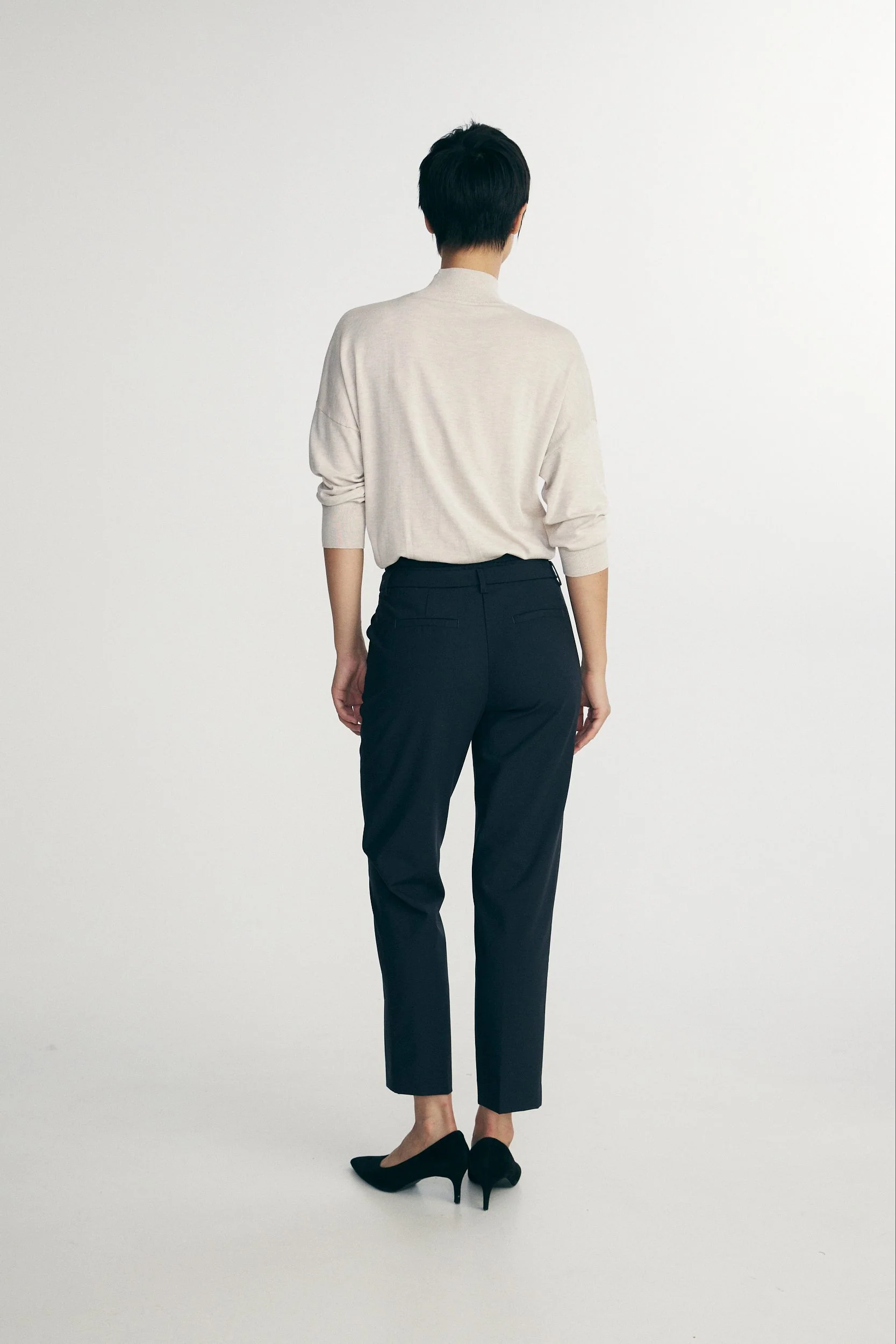 Pants with double waistband - Image 6