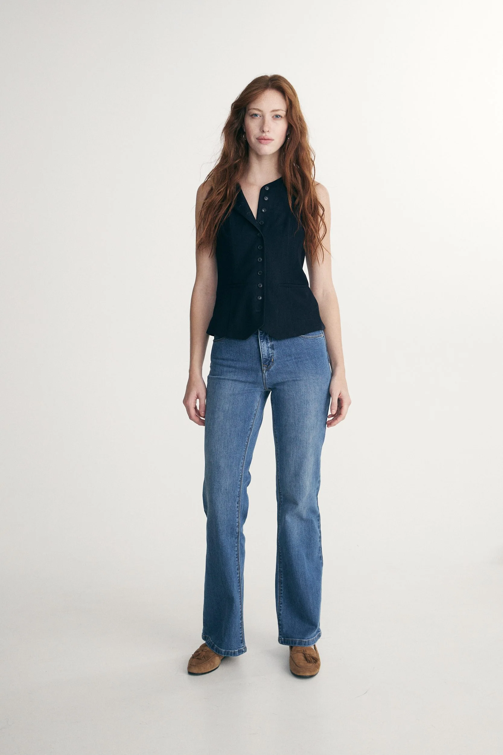 Push up high waist bootcut jeans - Image 4