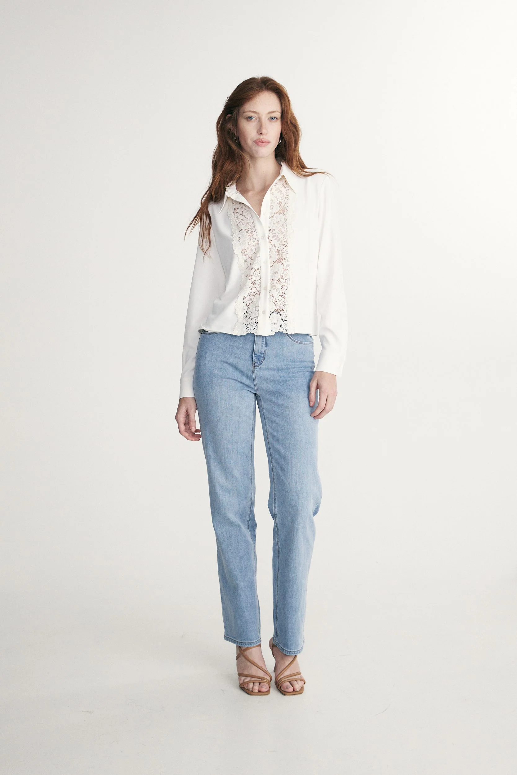 Shirt with lace - Image 3