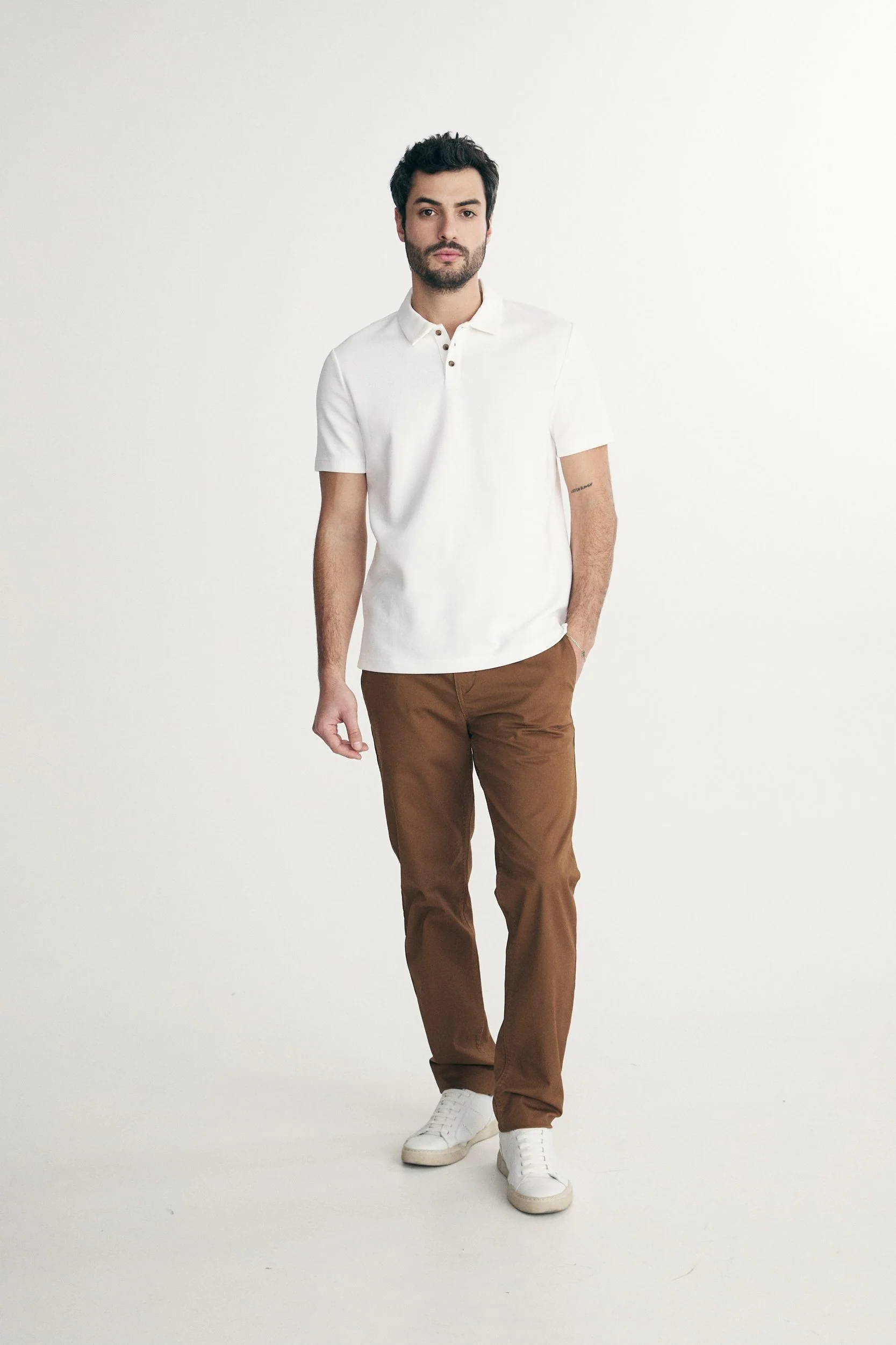 Textured polo - Image 6
